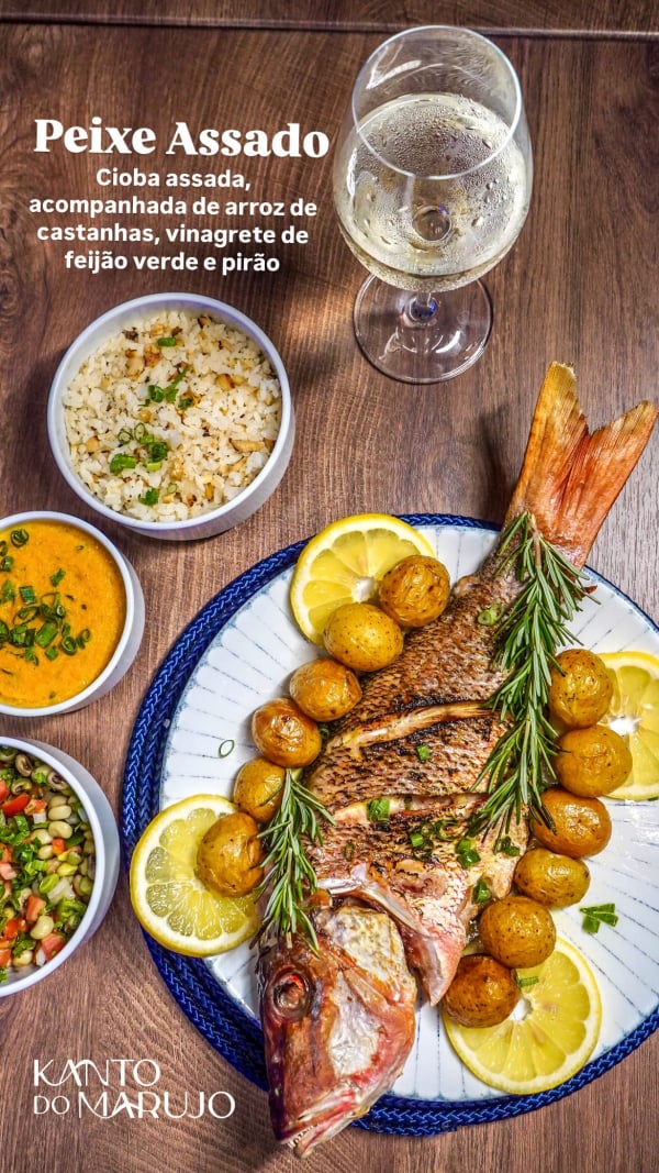 Kanto do Marujo - Peixe assado